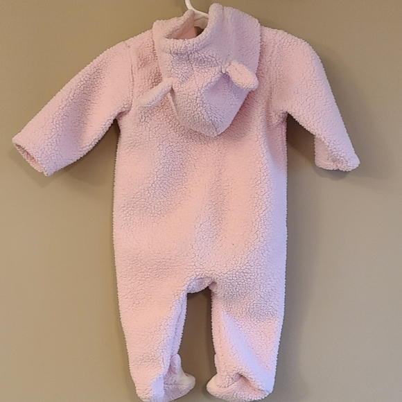 Peter Rabbit Baby light pink hooded bunting suit - Picture 2 of 5